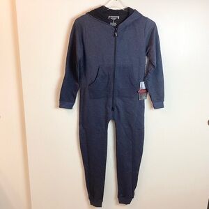 NWT Flyshacker Long Sleeve Hooded One Piece Outdoor Jumpsuit - Blue - S (8)